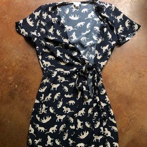 J Crew wrap dress